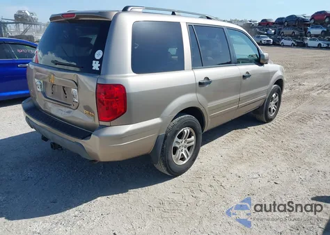 2004 Honda Pilot Ex-L из США, поврежденный, VIN 2HKYF185X4H507276